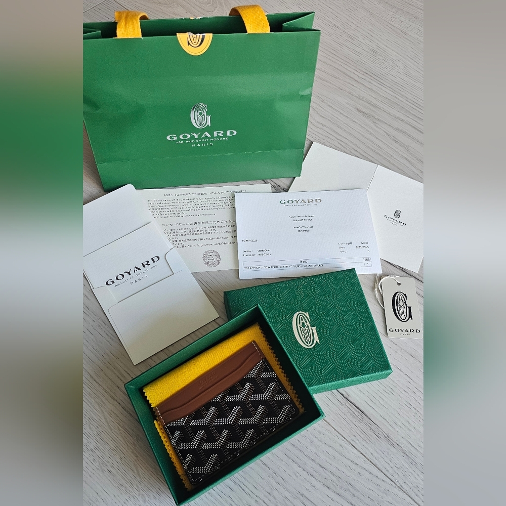SOLD | NWT 2025 Goyard Saint-Sulpice Card Wallet
